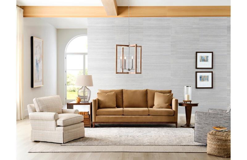 Custom Kincaid upholstered sofa with fabric options at Gavigan's in Catonsville, MD