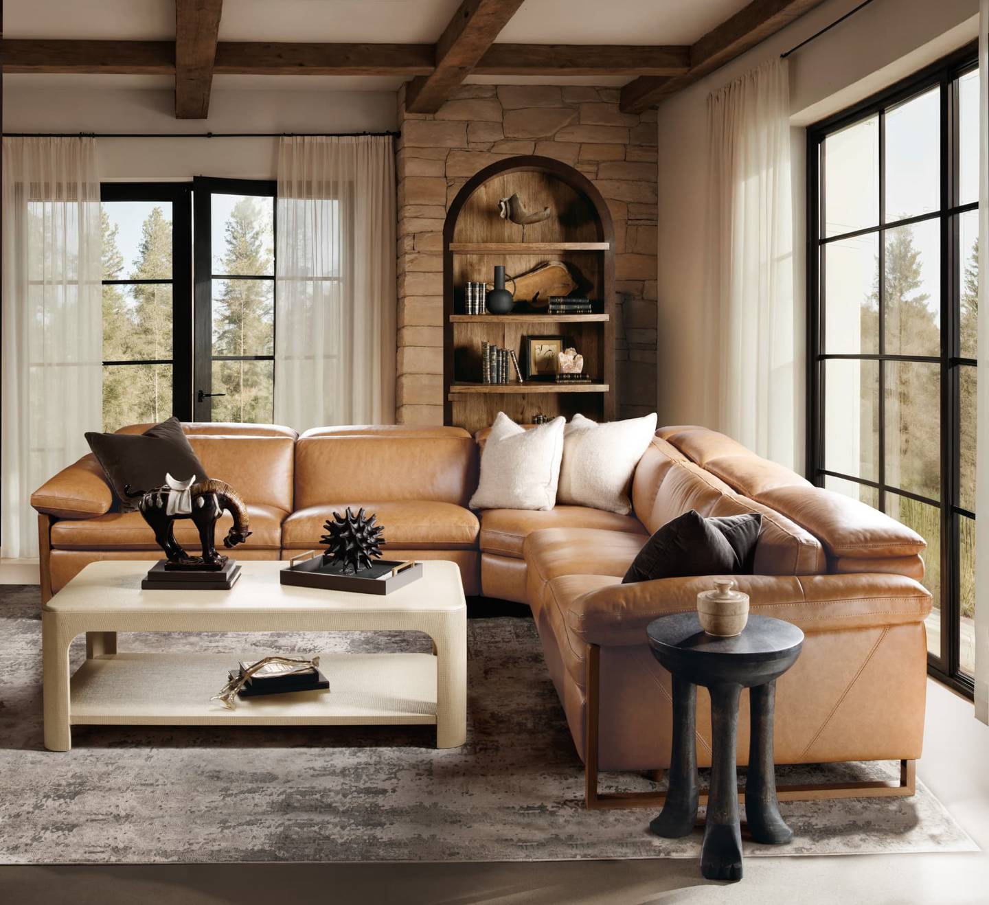 Living Room furniture on display at Gavigan's showroom in Maryland