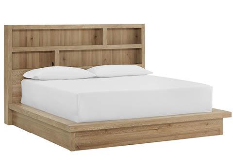 Ironmill tall chest of drawers in a khaki finish for a youth bedroom