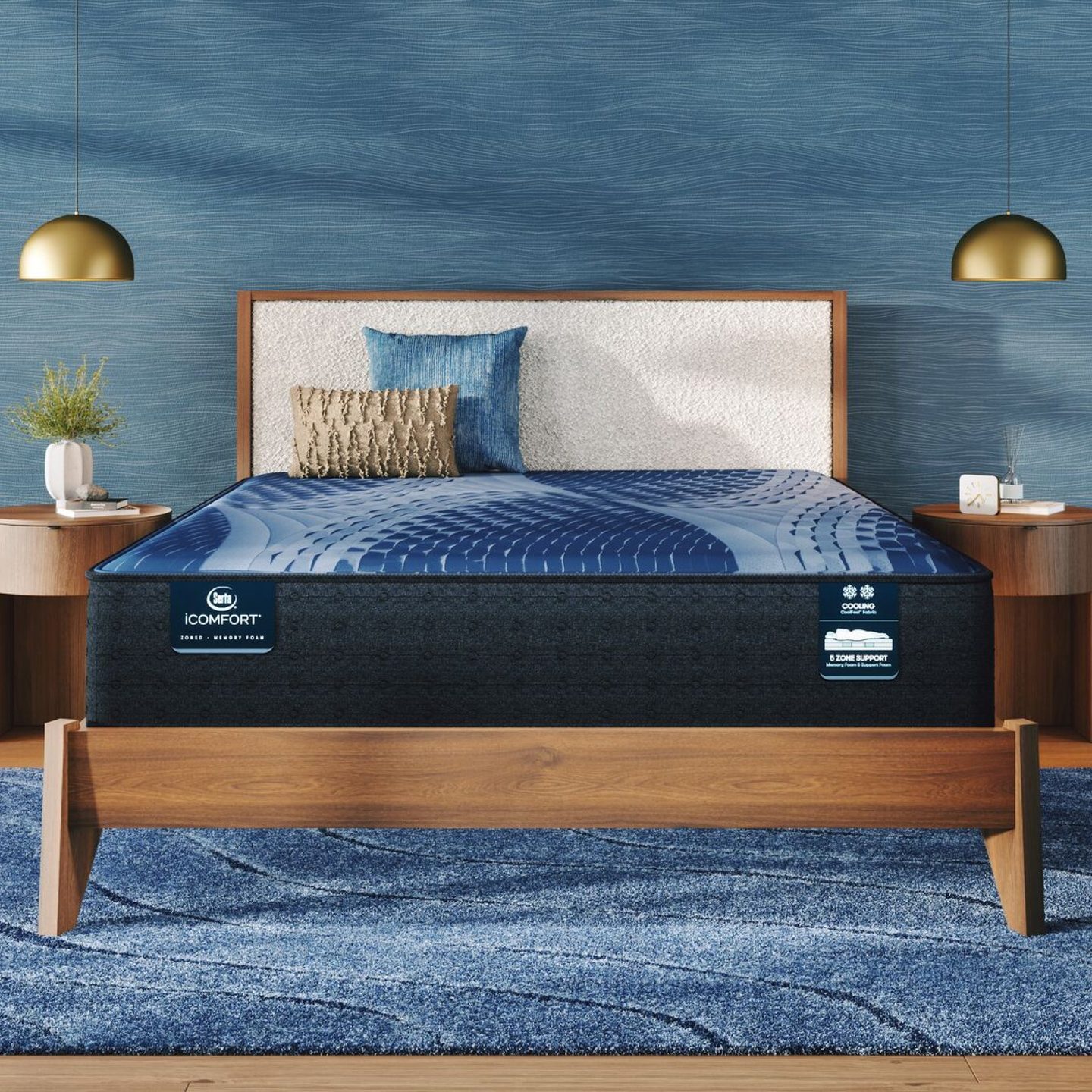 Serta iComfort Aspire plush all-memory-foam mattress
